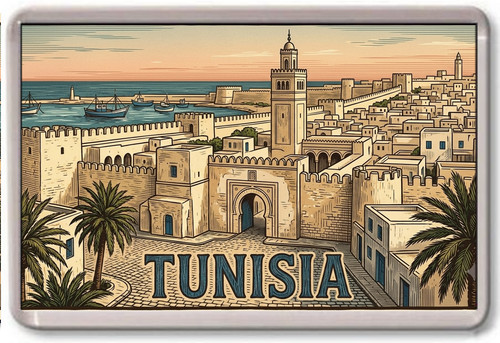 Fridge magnet tunisia - -,