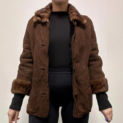 100 real vintage brown casey - real,