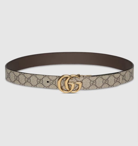 Gucci white reversible marmont - gucci,