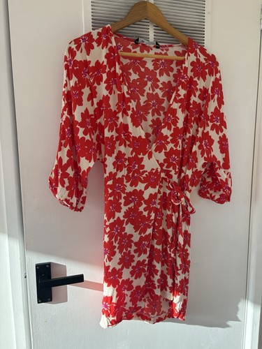 Zara red white - zara,