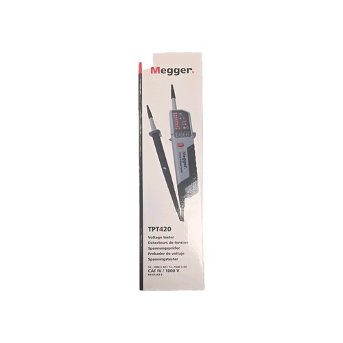 Megger tpt420 voltage - voltage, &