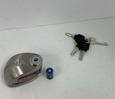 Xena XX-6 Disc Lock with Alarm Stainless Steel XX6-SS