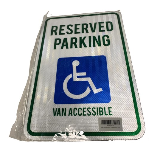Reserved parking van - parking,