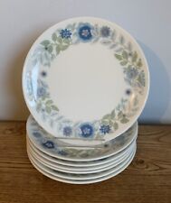 WEDGWOOD CLEMENTINE TEA PLATES SET OF 