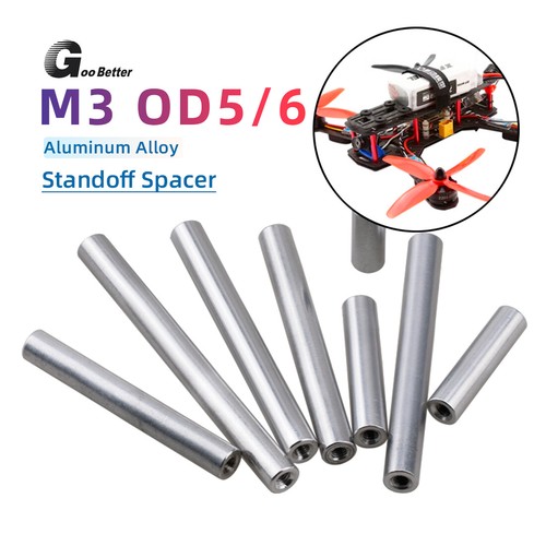 Od5 6mm aluminum - m3,