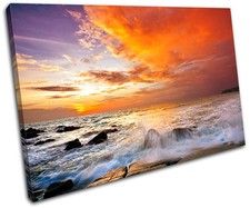 Beach Sunset Seascape SINGLE