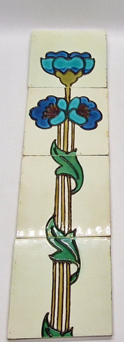 Panel art nouveau - of,