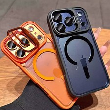 Shockproof Stand Clear Magsafe Case For Apple  iPhone 17 Pro Max 16 15 14 13 Air