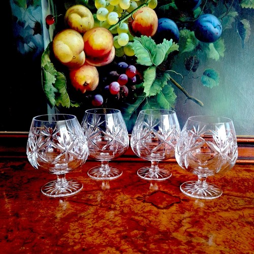Vintage bohemia crystal brandy - bohemia,