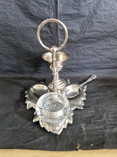 Antique french silver plate - antique,