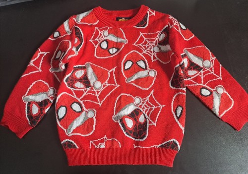 Boy spiderman christmas jumper - boy,