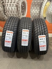 3 x 205/70 R14 Maxxis MA-1 93S