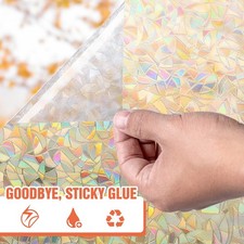 Rainbow Frosted Window Film