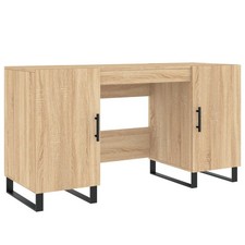 Desk Computer Desk Writing Table Office Table Work Desk Engineered Wood vidaXL