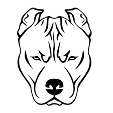 Pitbull XL Bully Dog Vinyl