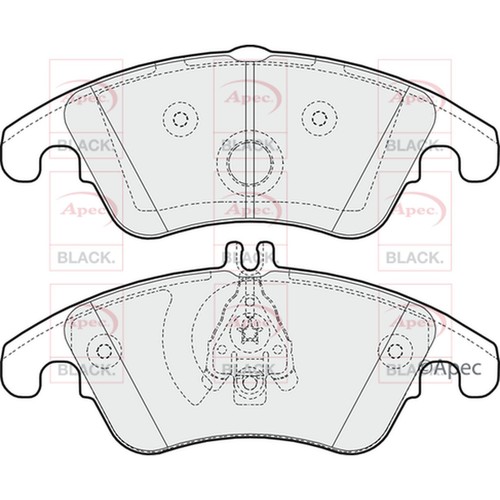 Brake pads set for - brake,