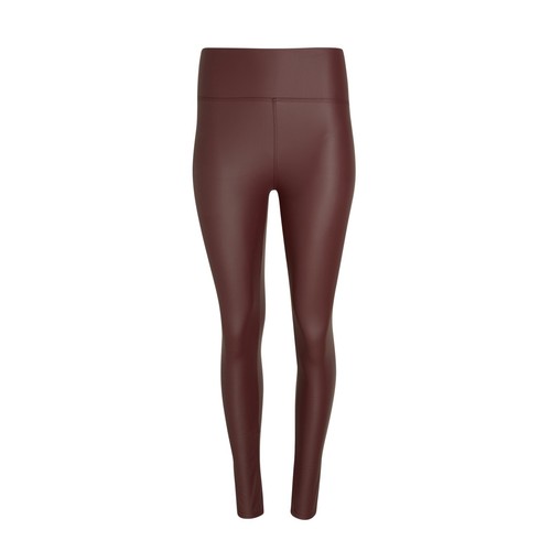 Leggings leather look - leather,