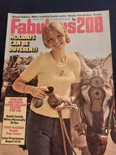 Vintage FABULOUS 208 Magazine 19 AUGUST 1972 Steve McQueen George Best Cassidy84