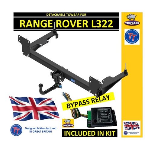 Detachable swan neck - neck, towbar