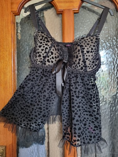 Senza black velvet hearts - la,