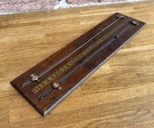 Vintage wooden wall snooker - vintage,