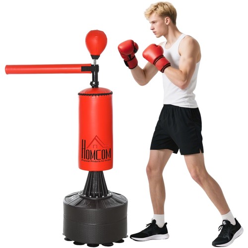 Freestanding punching bag with - punching,