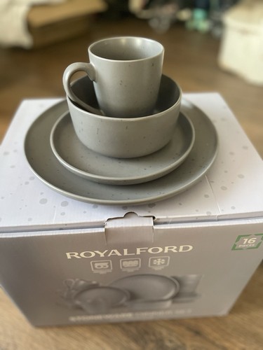 Royalford 16pc stoneware - 16pc,