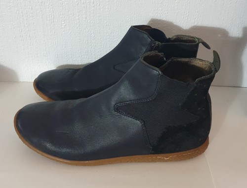 Kickers leather boots size - leather,