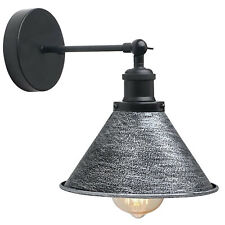 Industrial Wall Light Indoor Wall Lamps Vintage E27 Metal Sconces Living Room UK