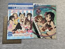 K-ON! x Lawson Flat Gashapon Mini Clear Poster Official Goods Japan E