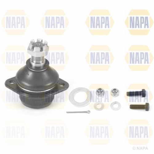 Ball joint with - joint, rear