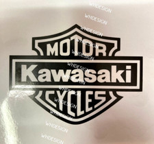 Kawasaki Motorcycle sticker