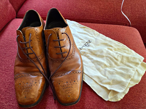 Barker men brown leather - barker, men’s