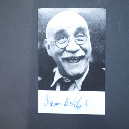 Signed photocard actor - signed,