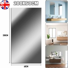 60*200cm Frameless Unframed