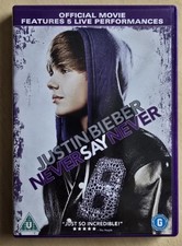 Justin Bieber: Never Say Never DVD Musicals & Broadway (2011) Justin Bieber