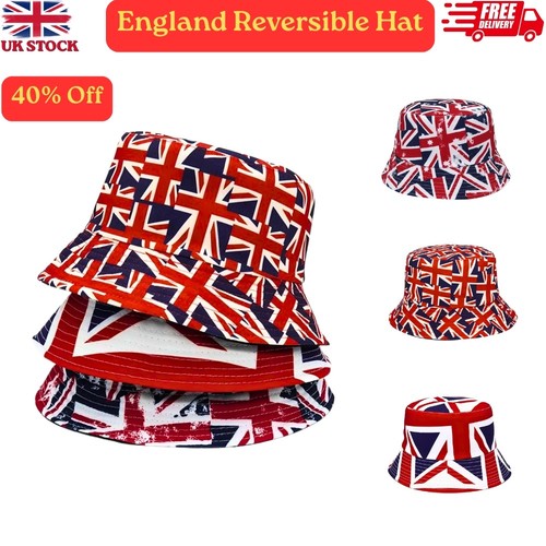 England bucket hat reversible - england,