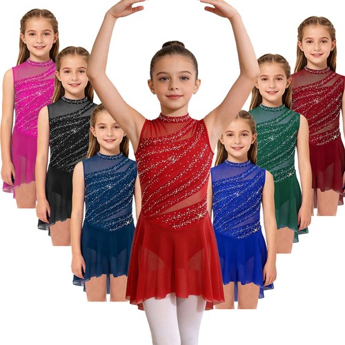 Girls sparkly figure ice - figure,