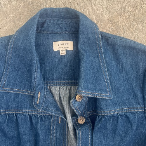 Jigsaw denim shirt - shirt, 10