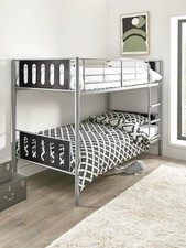 Cyber Bunk Bed Frame Black |