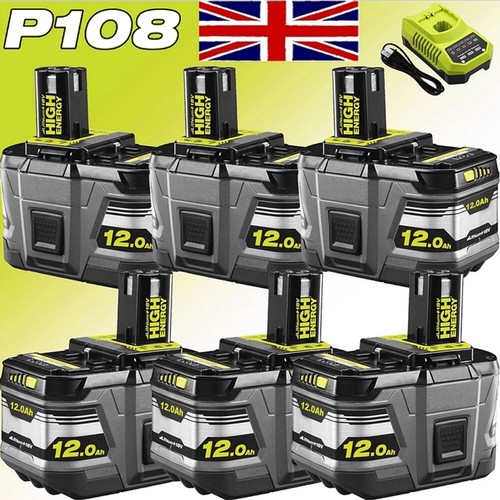 0ah for ryobi 18v - 6.0/8.0ah,