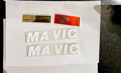 Mavic ssc rim wheel vinyl - mavic,