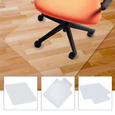 Desk Chair Mat Carpet Hard Wood Laminate Floor Protector PVC Plastic Home Office