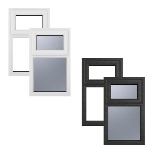 Pvc triple glazed - window, glass