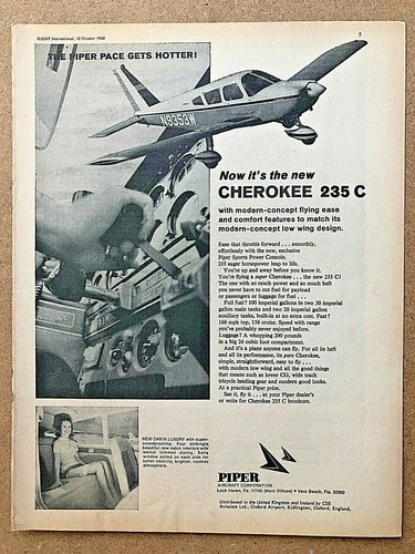 1968 aircraft advert - 1968,