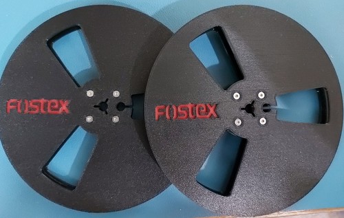 Fostex tape spools 3d - fostex, 7"