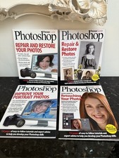Adobe Photoshop Book Bundle x4
