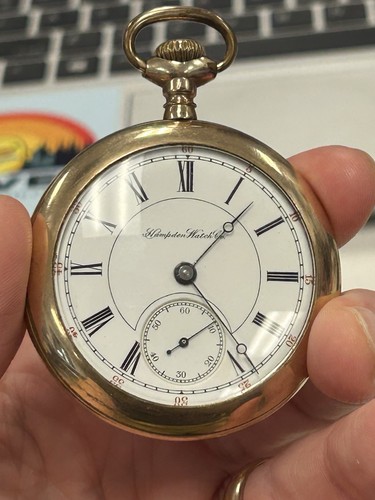 Hampden dueber pocket watch - dueber,