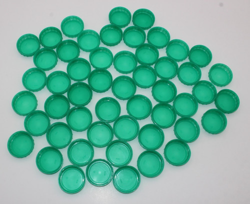 Green plastic milk bottle - plastic,