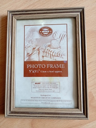 Wilko photo frame 13cm 9cm - 13cm, x